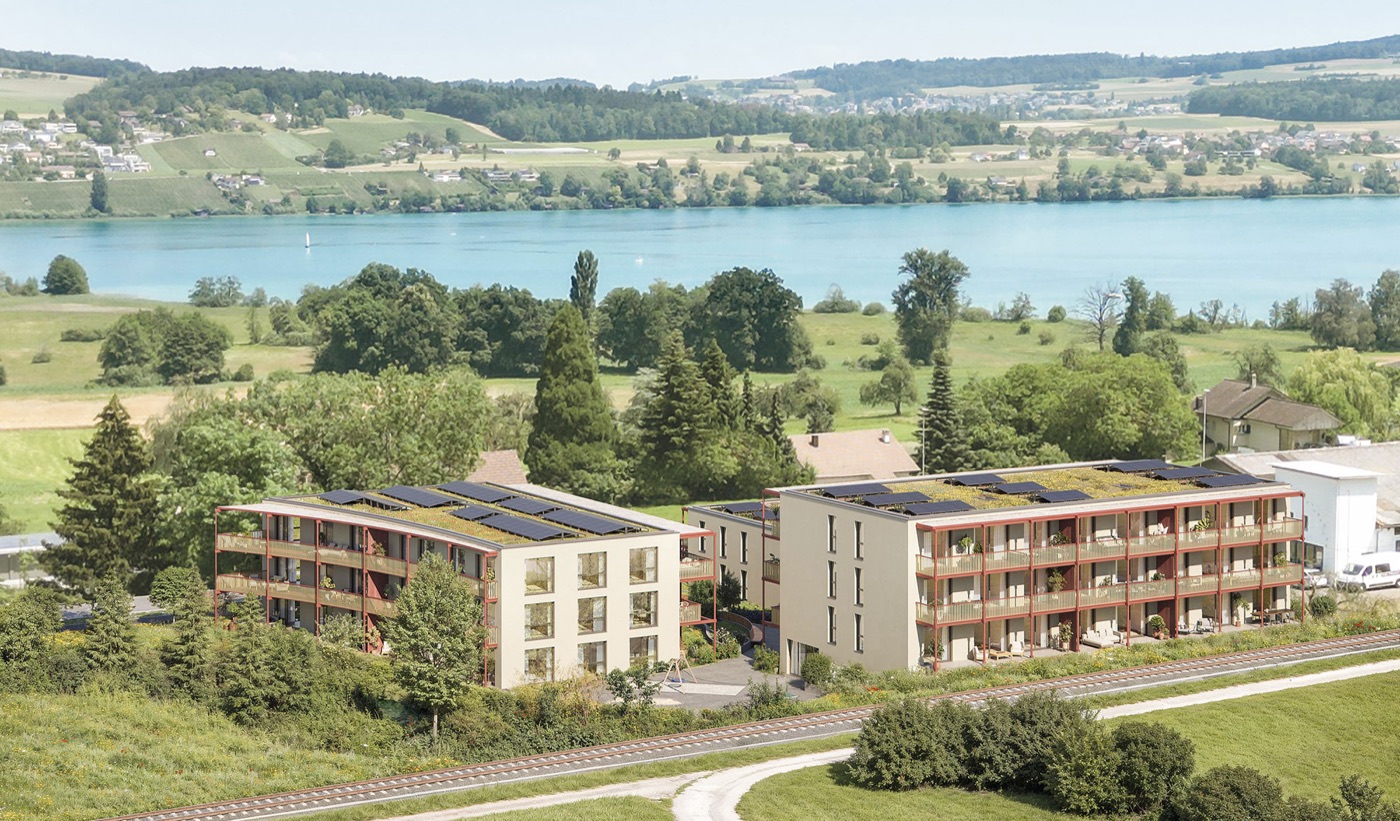 Seeluft Boniswil am Hallwilersee (Visualisierung)